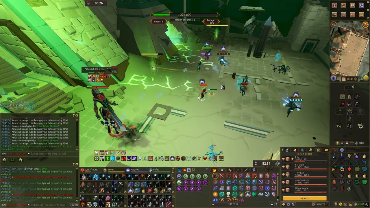 Amascut 100% Learner Base POV - 20260310