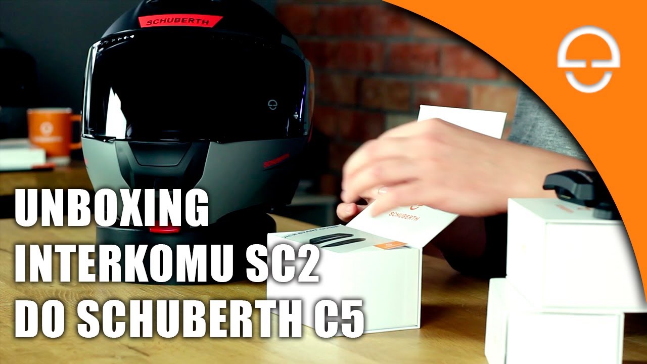 Interkom Schuberth SC2 unboxing + omówienie funkcji