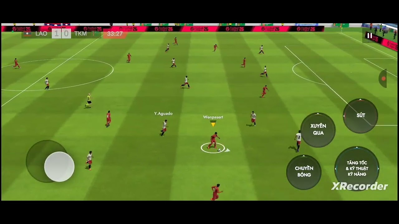 Lào vs Turkmenistan VLCA GD3 v9 2026 @ Quang Tú 