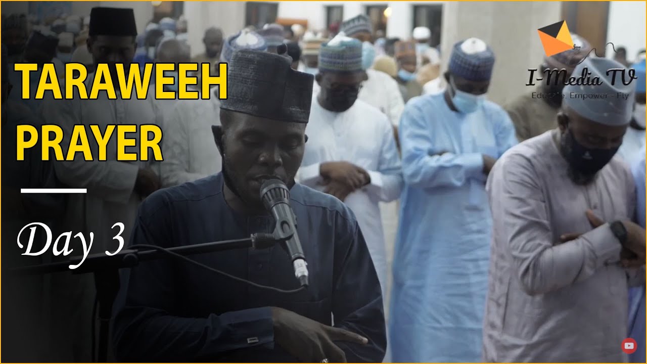 Ramadan Day 3 - Taraweeh Prayer at Al Noor Mosque, Abuja