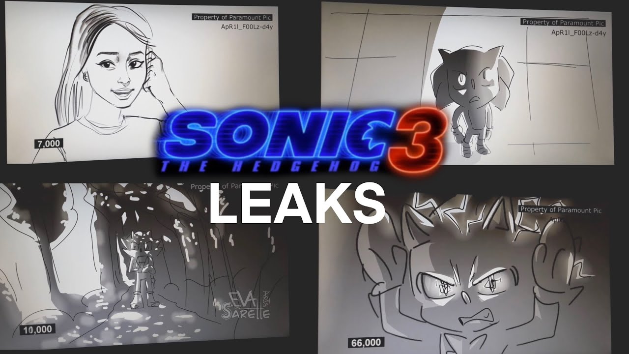 SONIC MOVIE 3 LEAK