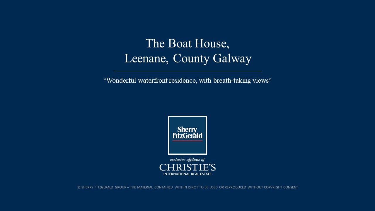 The Boat House, Leenane, Co Galway