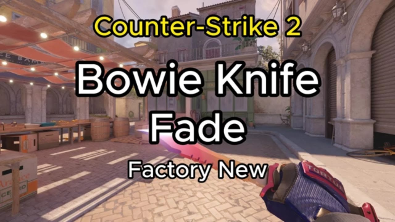 BOWIE KNIFE - Fade - Factory New (FN)