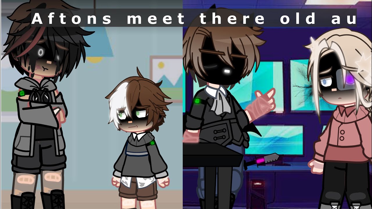 Aftons meet there old au // warnings at start 