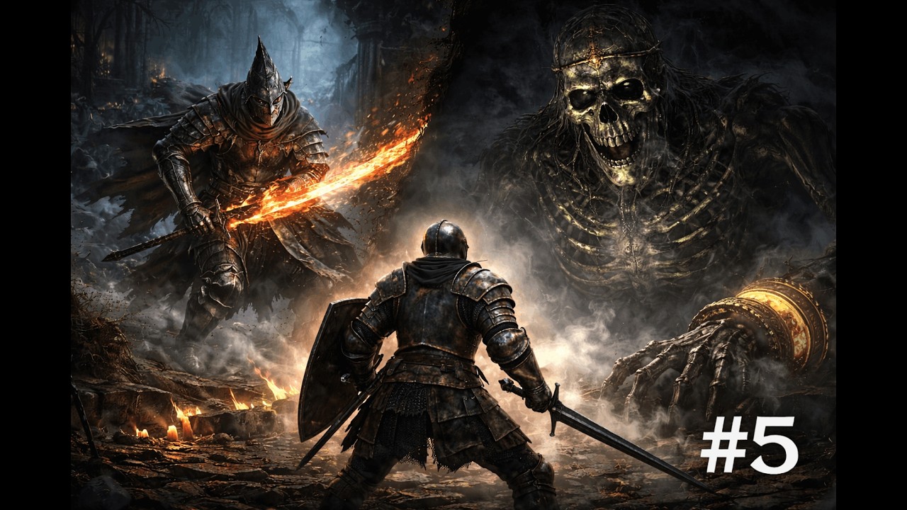 Dark Souls 3 #5 – Bastion de Farron & Catacombes de Carthus