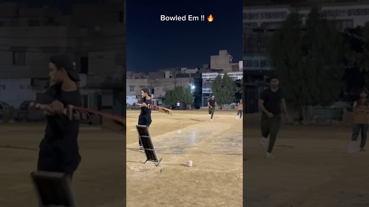 Bowler Ka Agression Check Kren !! 🔥 #cricket #adeelvlogs #shorts #ytshorts
