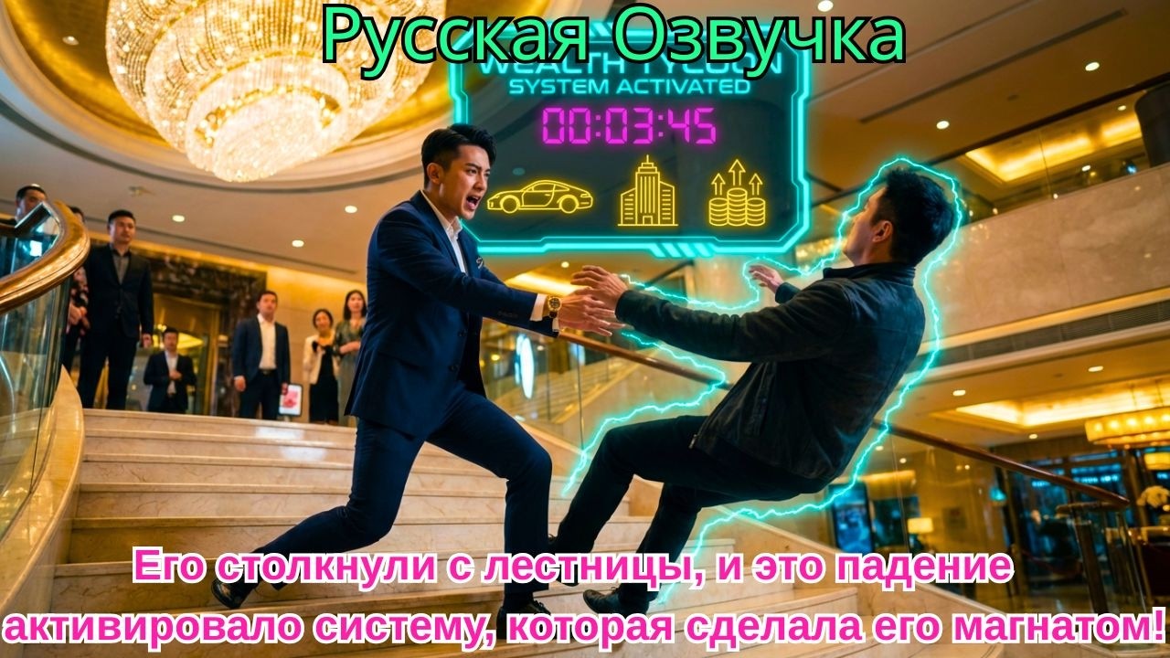 Его столкнули с лестницы, и это падение активировало систему, которая сделала его магнатом!