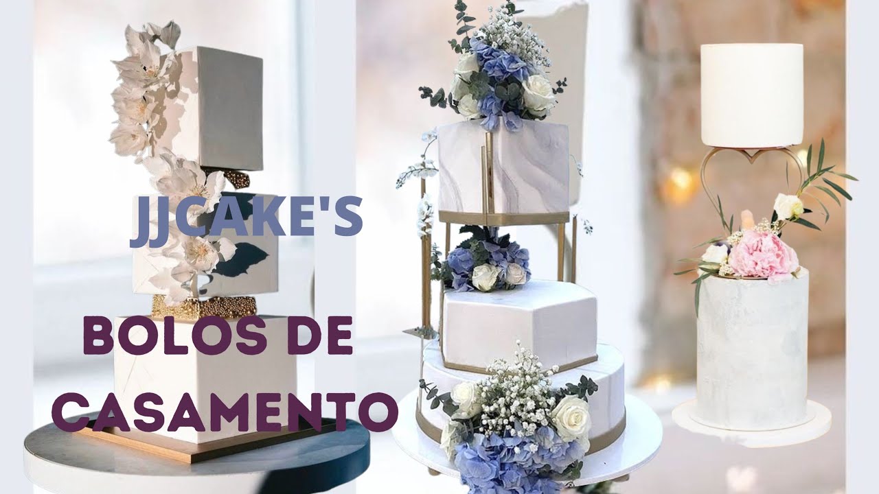 IDEIAS DE BOLOS DE CASAMENTO DE LUXO