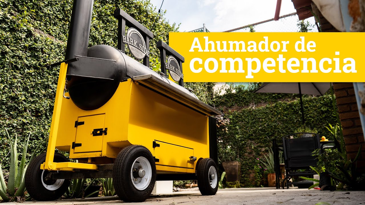 Tour y detalles  de mi ahumador offset de competencia