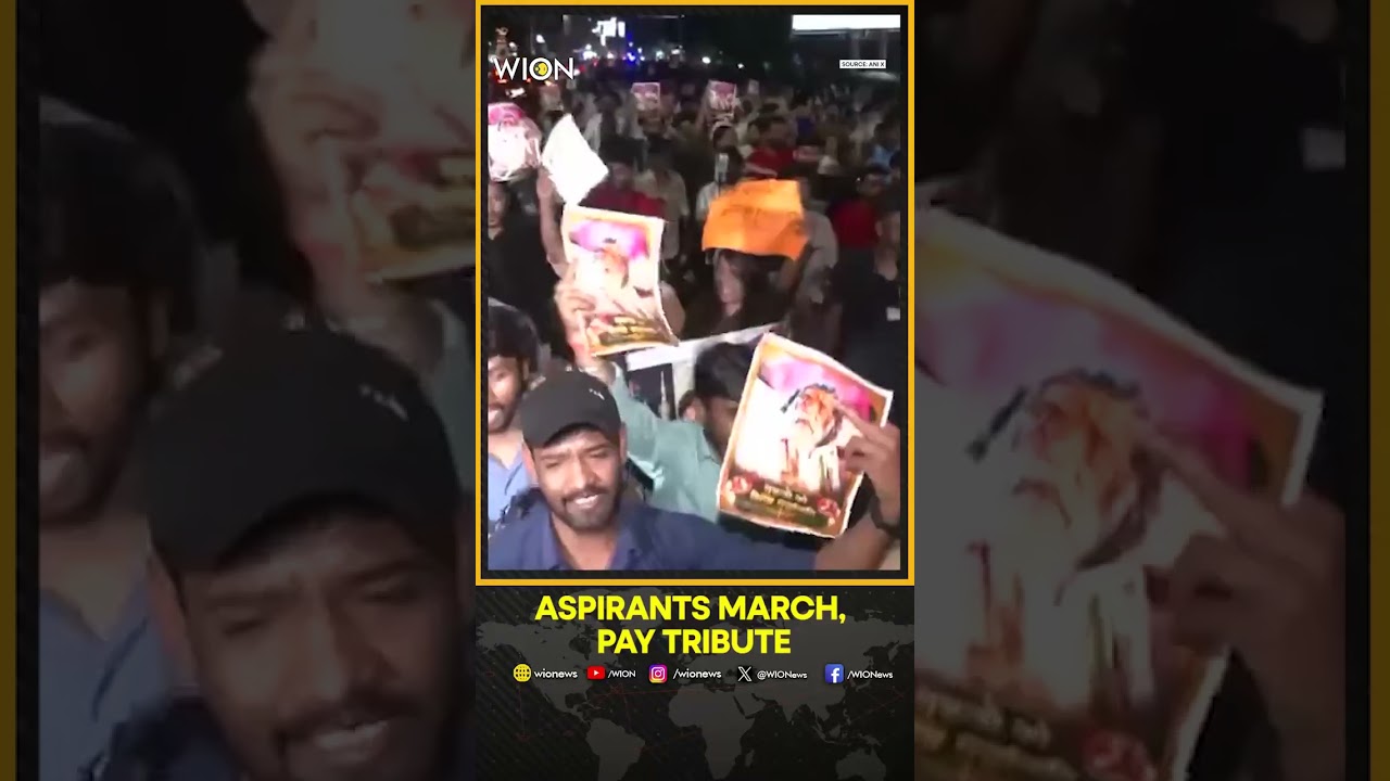JPSC-JSSC Aspirants Hold Tribute March for Shibu Soren | WION Shorts