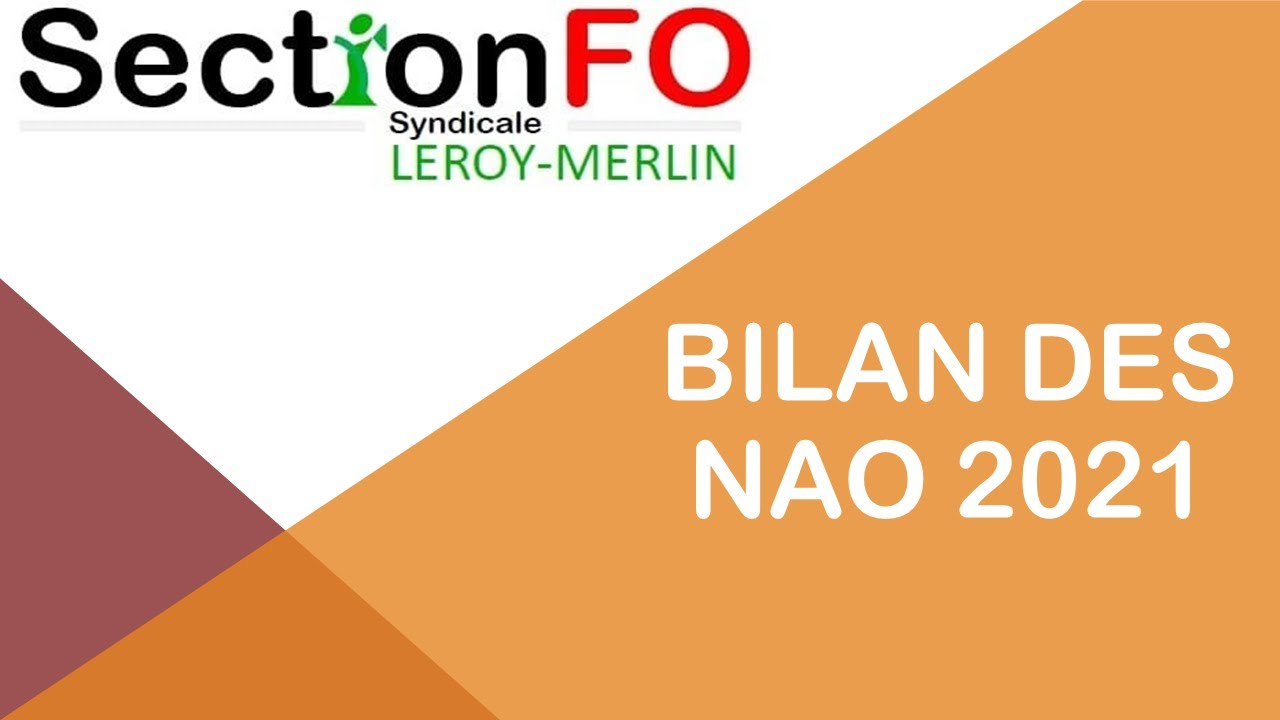 NAO 2021 : Le mépris