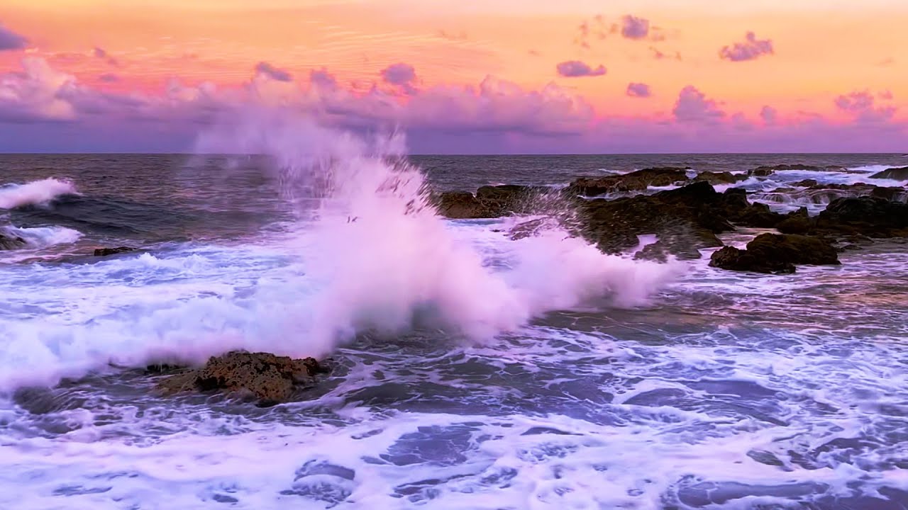 Hawaii Ocean Waves Sounds for Sleeping, Studying or Relaxation   🌊 White Noise 10 Hours