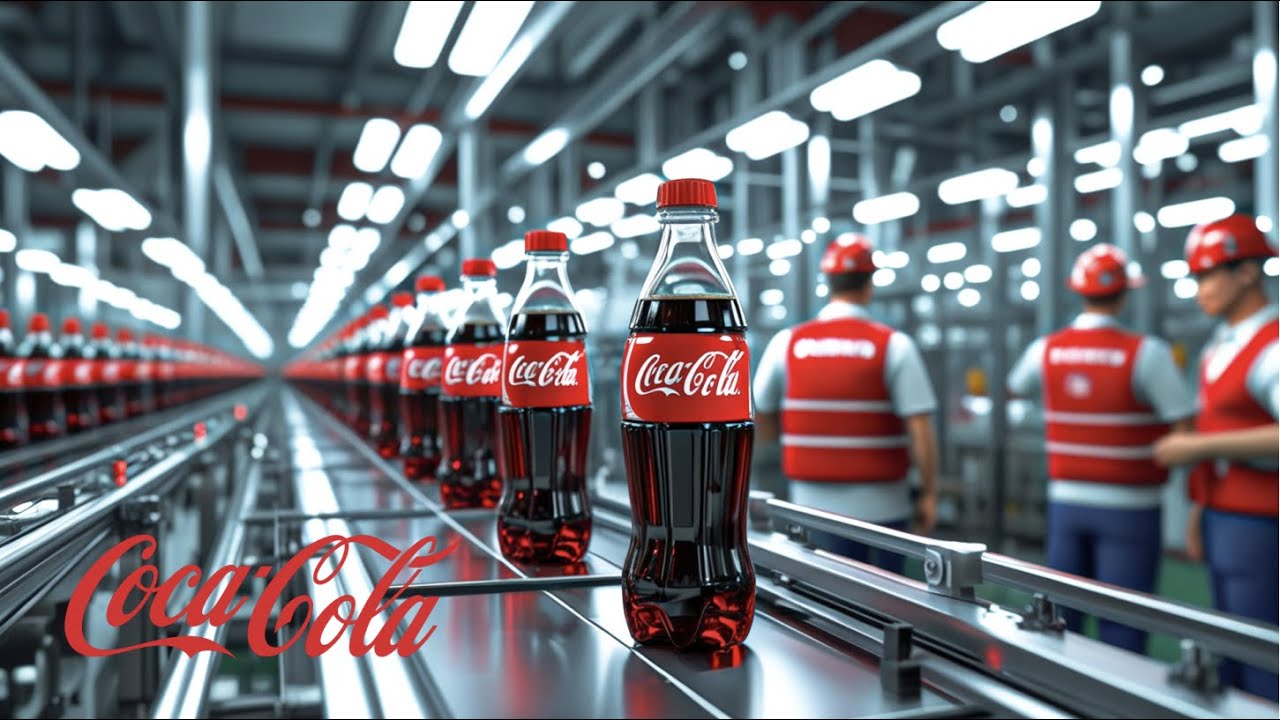 How COCA COLA  is Made in the Factory