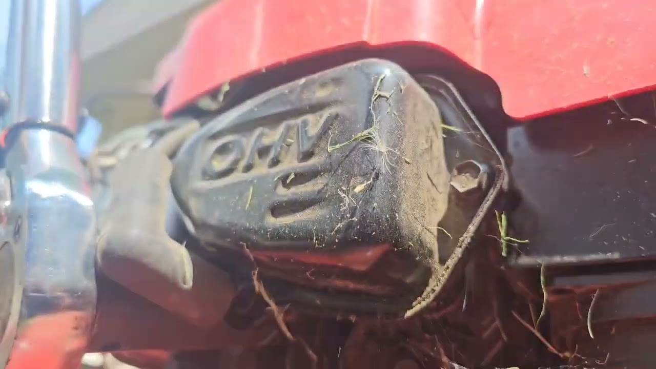 Troy-Bilt TB110 tune-up: new spark plug and air filter