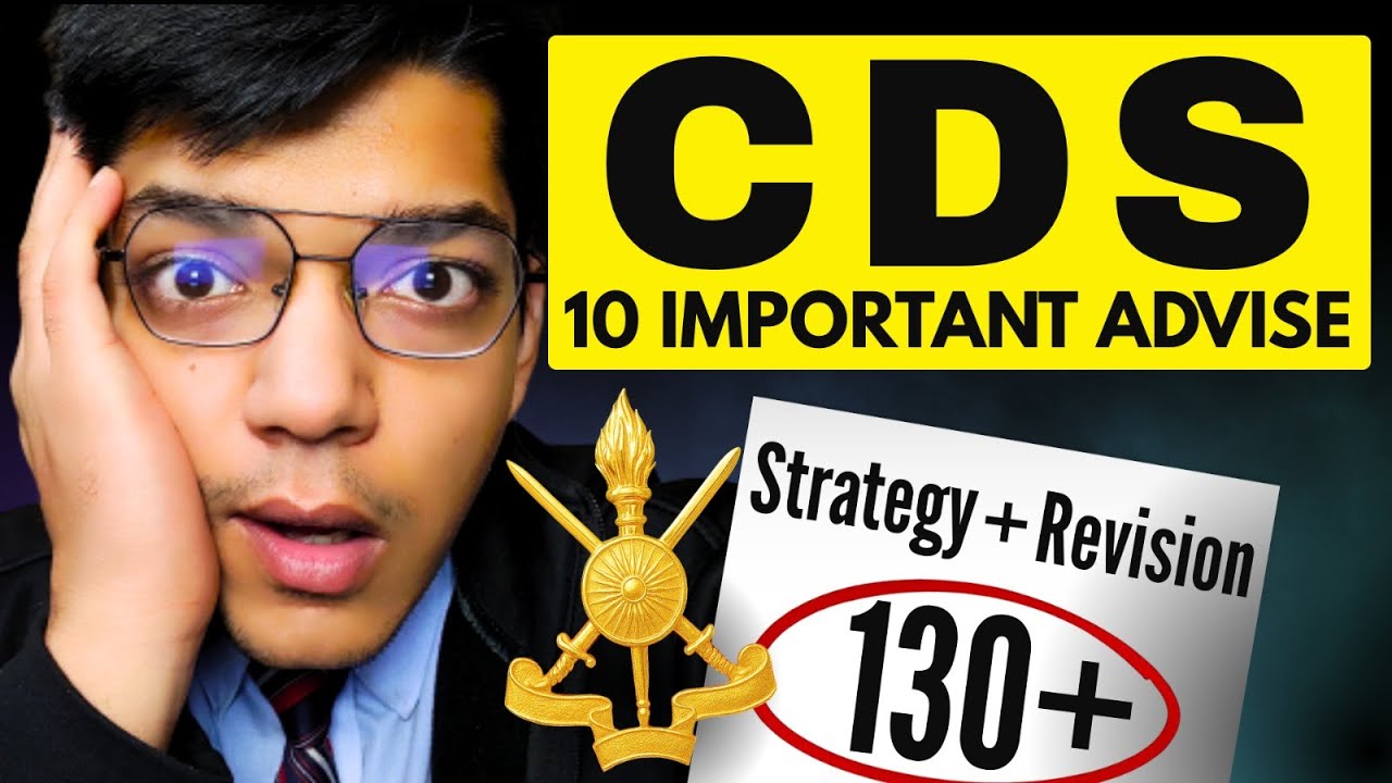 CDS 2025 - 10 Important Advice | CDS Preparation Tips by Shubham Varshney SSB