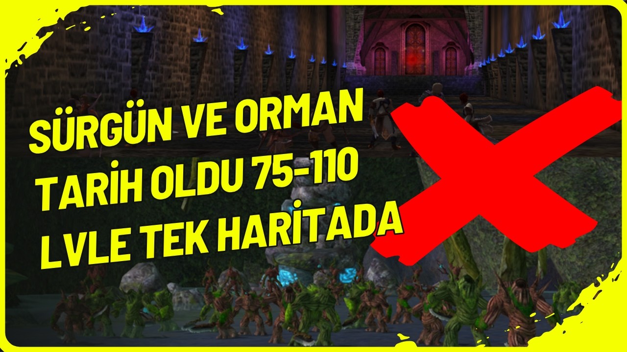 🔥 S&Uuml;RG&Uuml;N & ORMAN TARİH OLDU! 🔥🚀 TEK HARİTADA 75 &rarr; 110 KASILMA REHBERİ! ⚔️ | METİN2 TR BAGJANAMU
