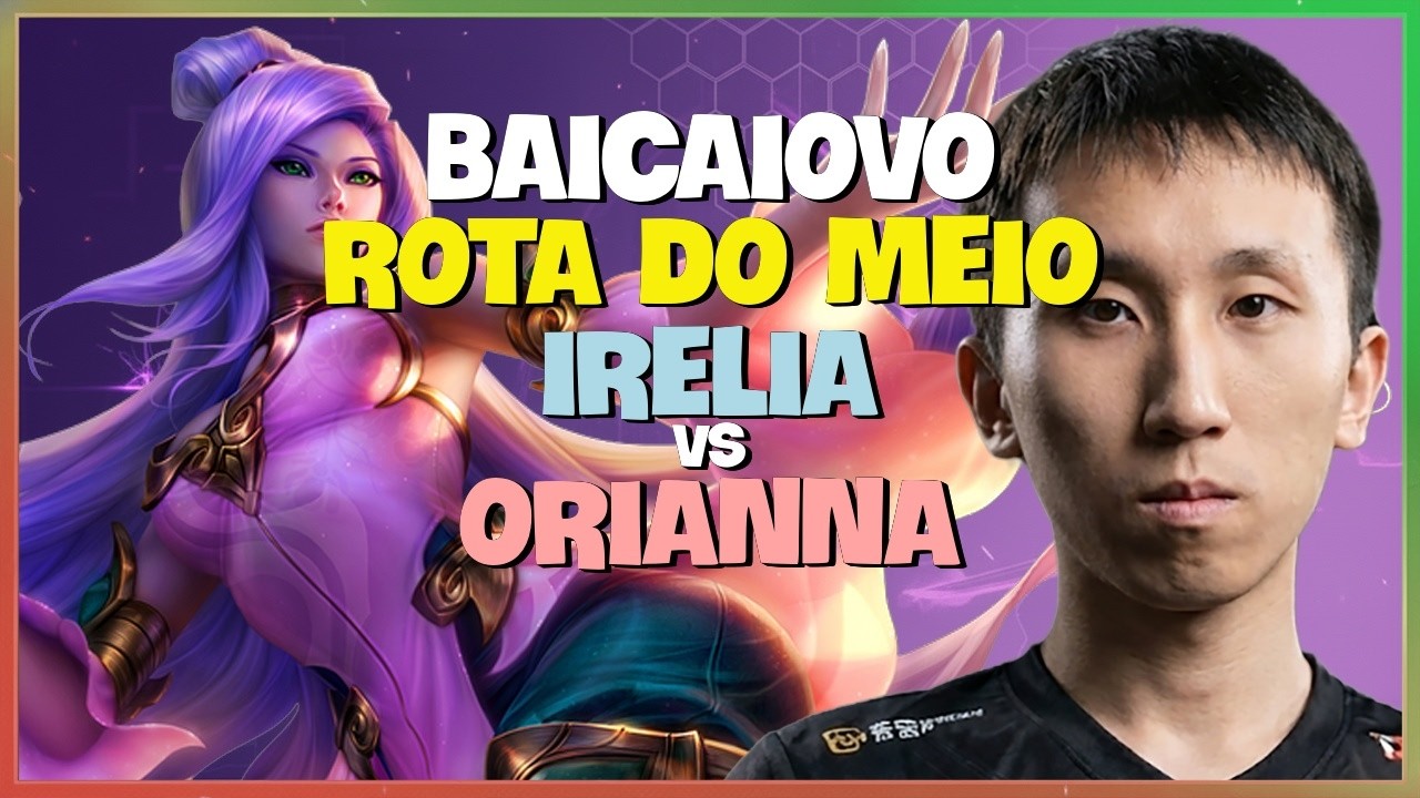 Baicaiovo Irelia : Esse maluco está MASSACRANDO a Orianna no Super Server com COMBO LIMPO