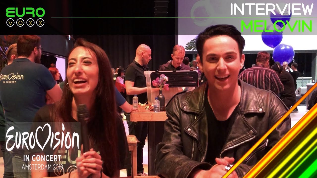 MELOVIN interview (Ukraine Eurovision 2018) | Eurovision in Concert | Eurovoxx