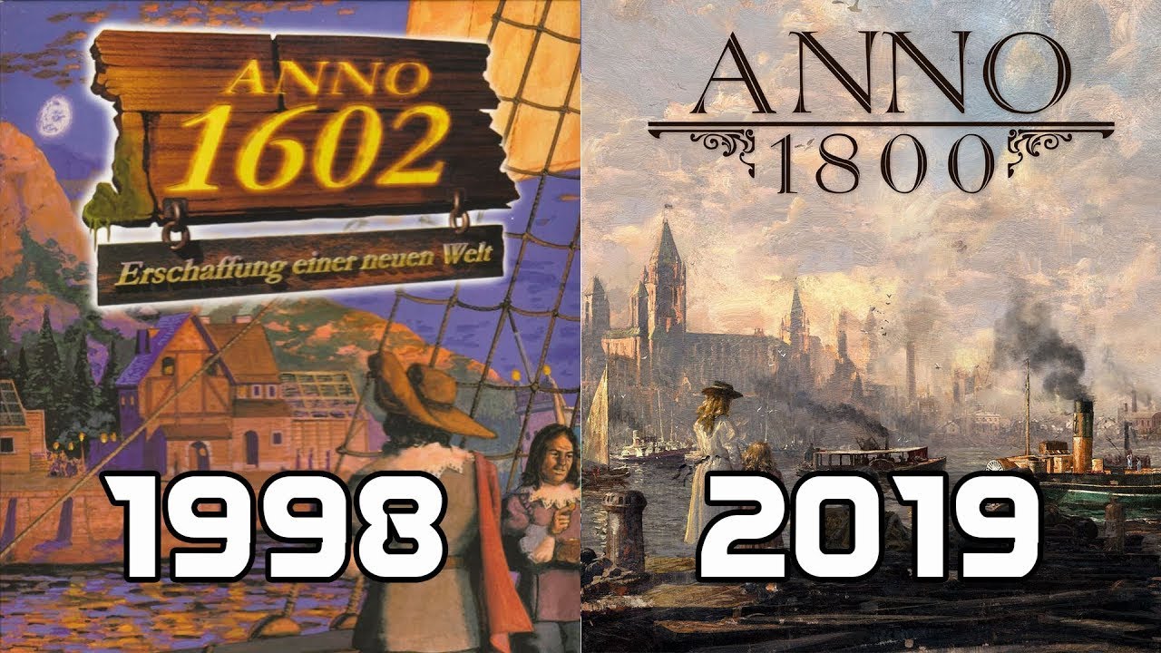 Evolution of Anno Video Game (1998-2019)
