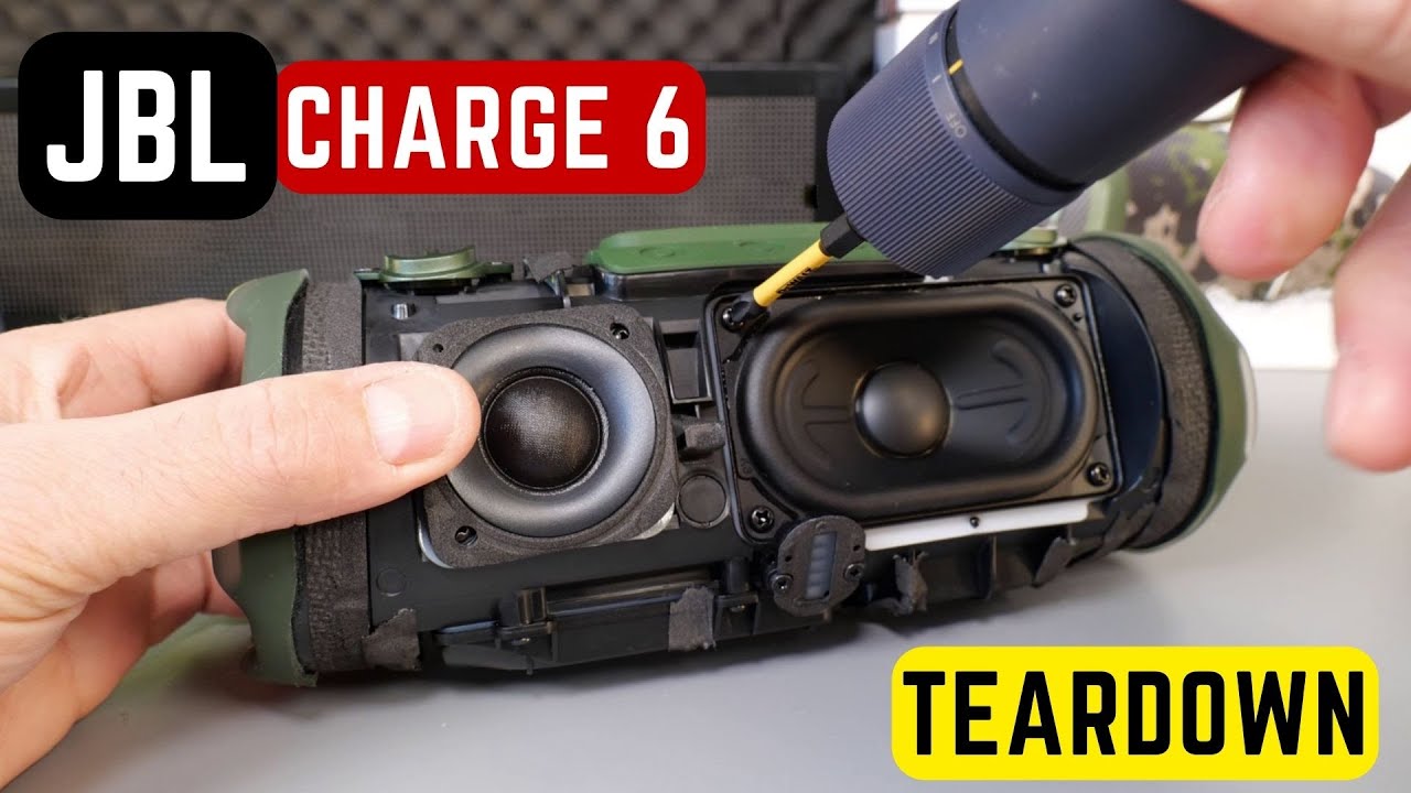 JBL Charge 6 Teardown & Comparison With JBL Charge 5