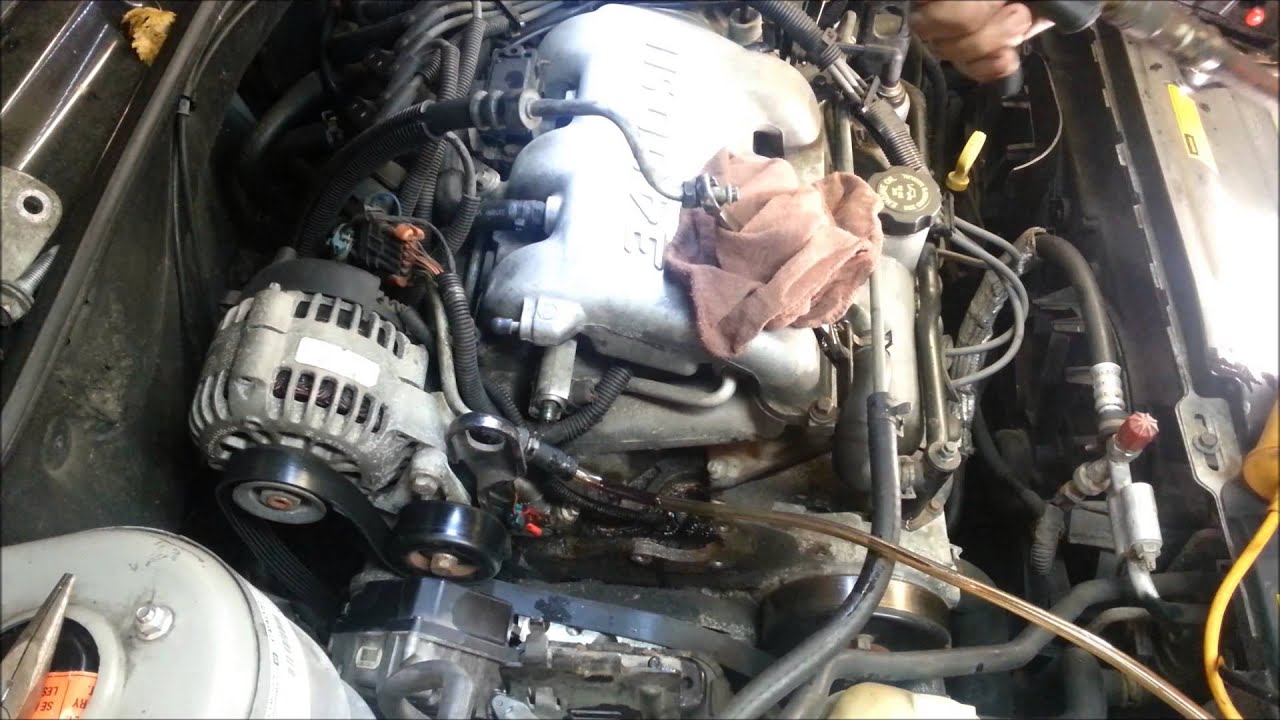 Pontiac Grand Am/ Olds Alero 3.4 liter powersteering pump replacement