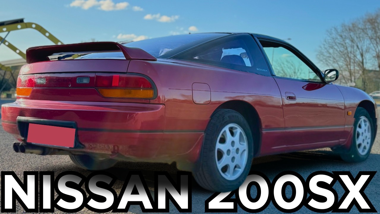 ESSAI - 🇯🇵 NISSAN 200SX S13, STAR des JEUX de COURSE