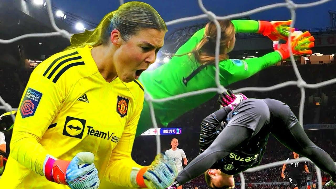Mary Earps: The Rising Star of Women's Football | Goat Skills & Best Saves