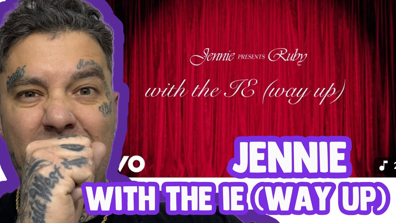 Rapper FIRST TIME REACTION to JENNIE - with the IE (way up) (Official Lyric Video)
