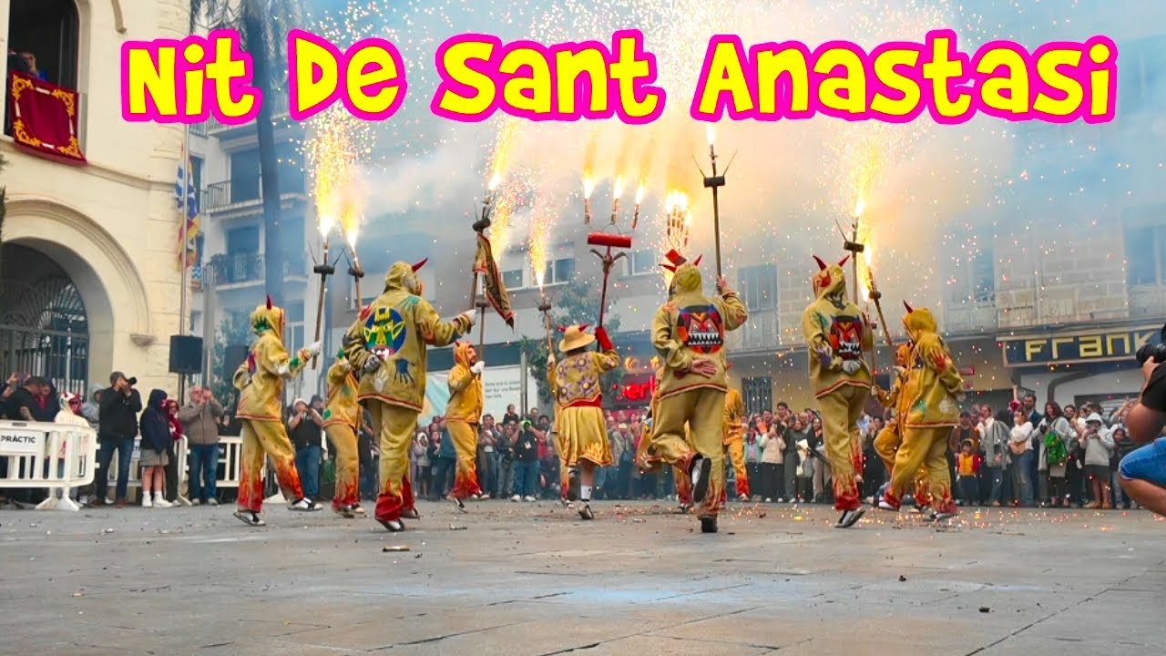 Nit de Sant Anastasi. Festes de Maig de Badalona.