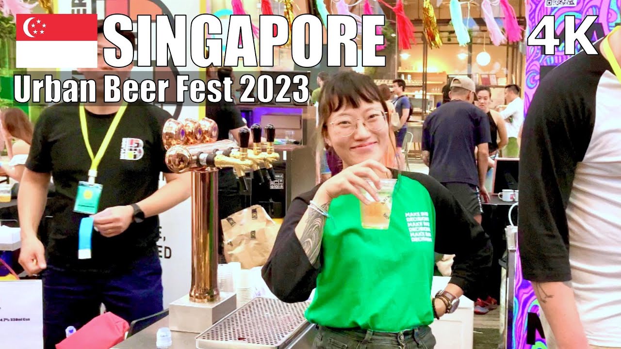 Great Tasting Craft Beer! Urban Beer Fest 2023, Singapore 🇸🇬 – Virtual Walking Tour