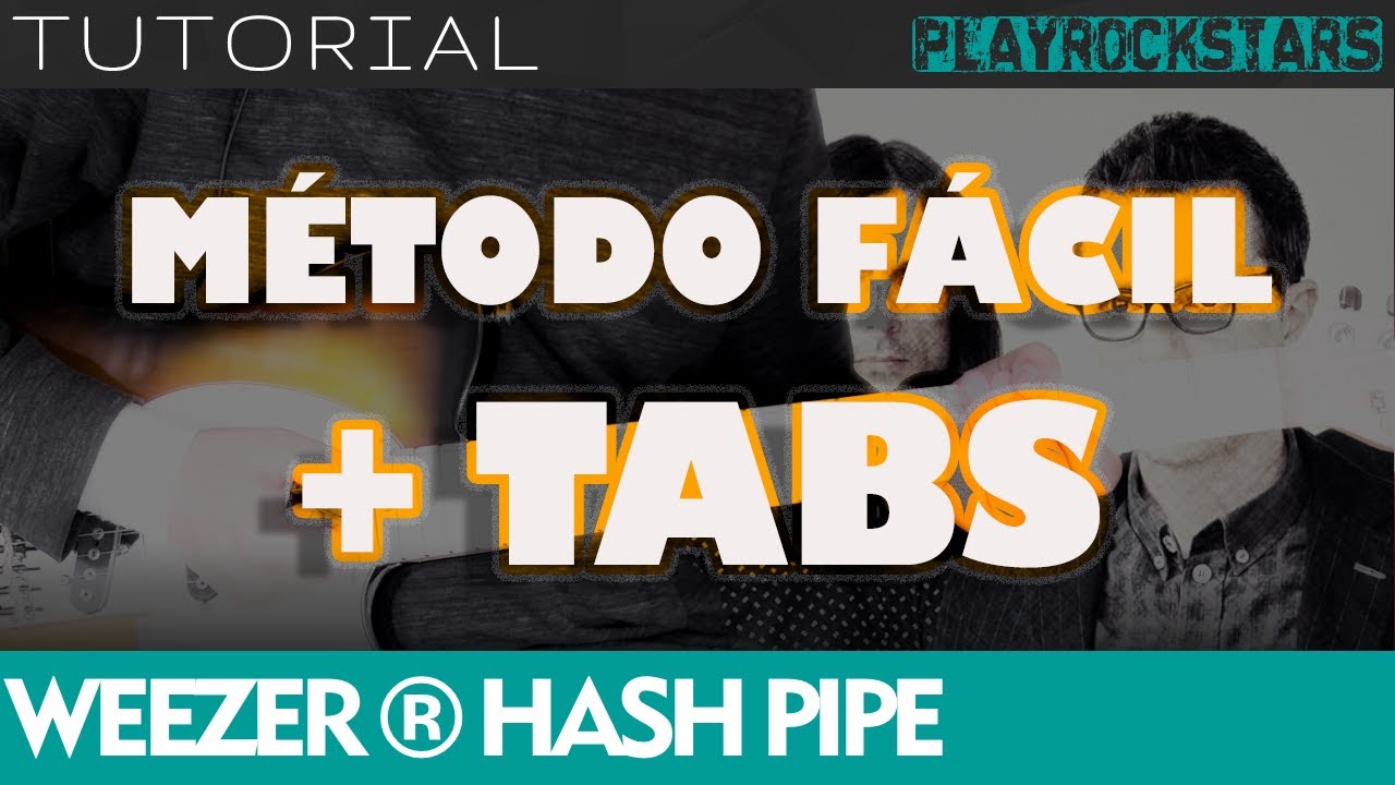 como tocar HASH PIPE en guitarra WEEZER ⭐️ TUTORIAL / ACORDES / SOLO / RITMO / TABS