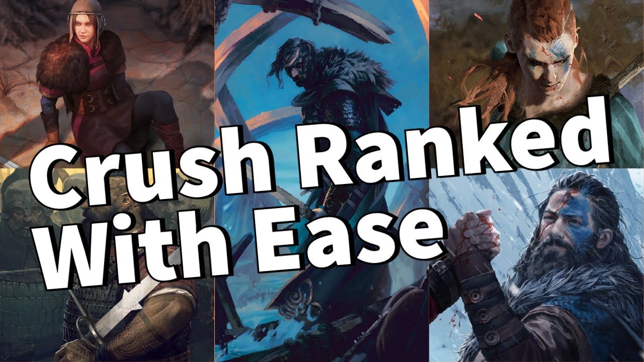 Getting Pro Rank is EASY with this Skellige Warriors Eist Deck | Gwent Ranked Games