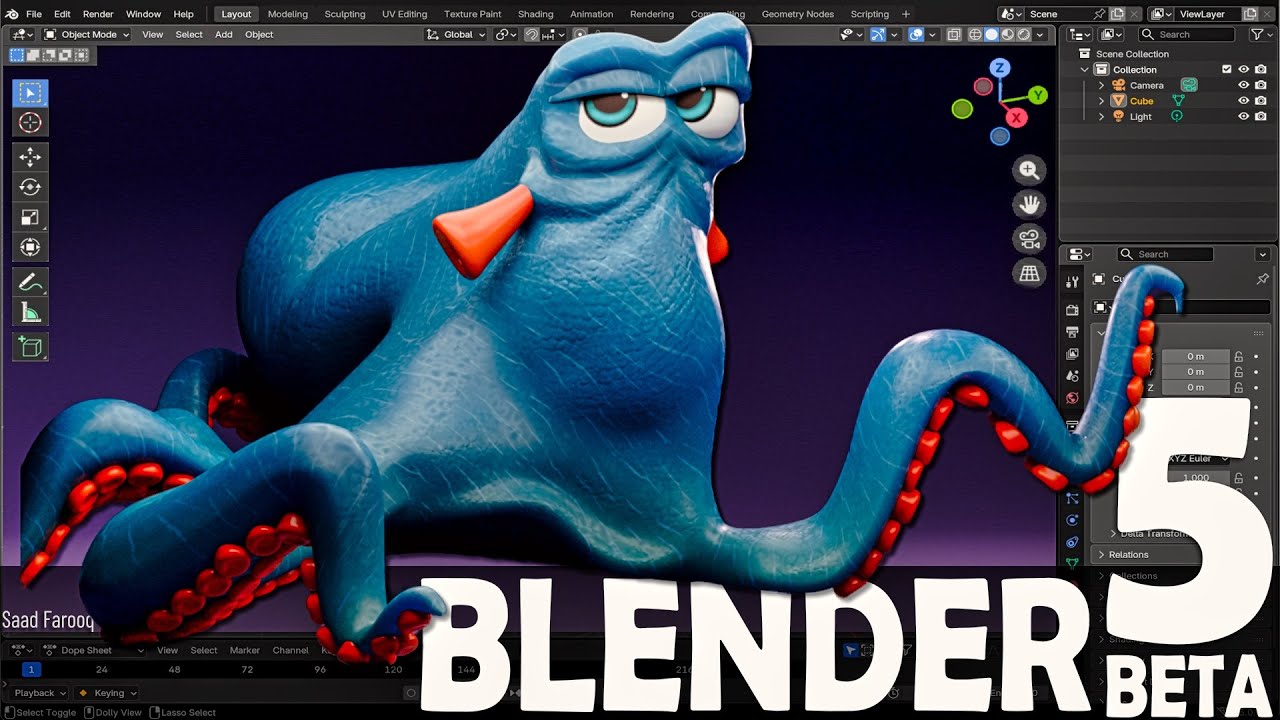 Blender 5 — ПОТРЯСАЮЩИЕ новые возможности для разработчиков игр!