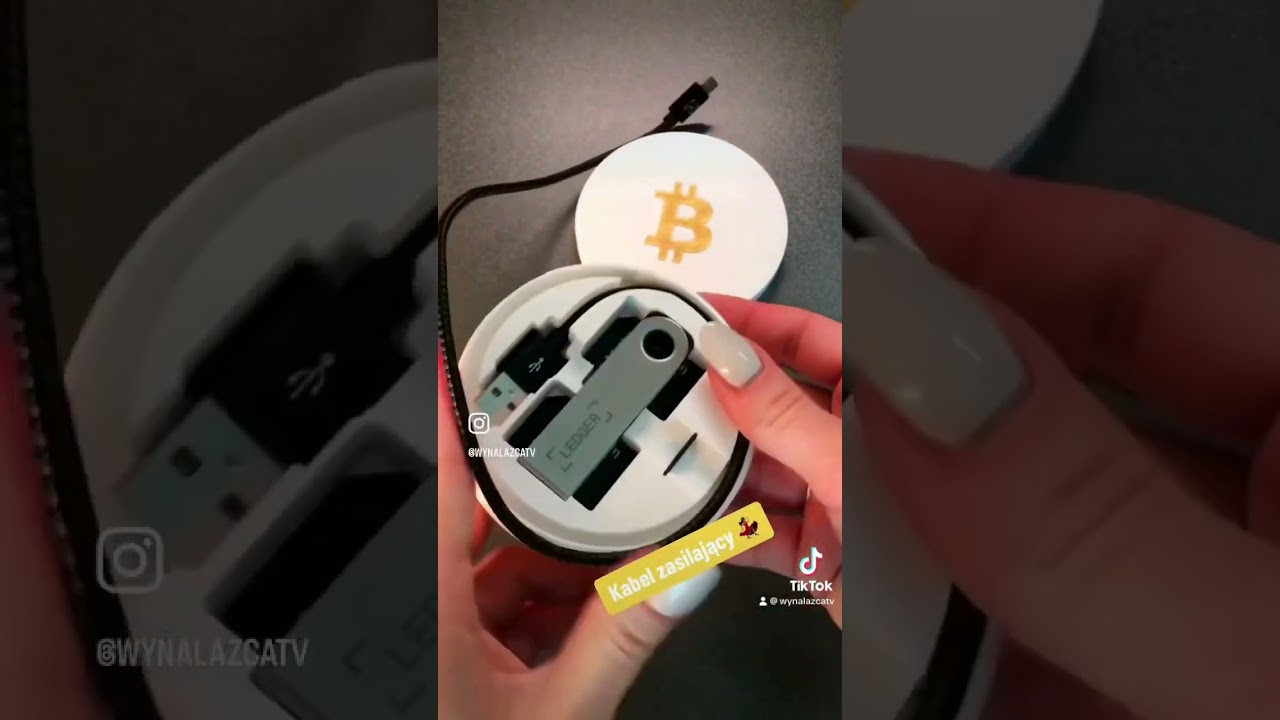 Białe etui na Ledger Nano S Plus 🤍 