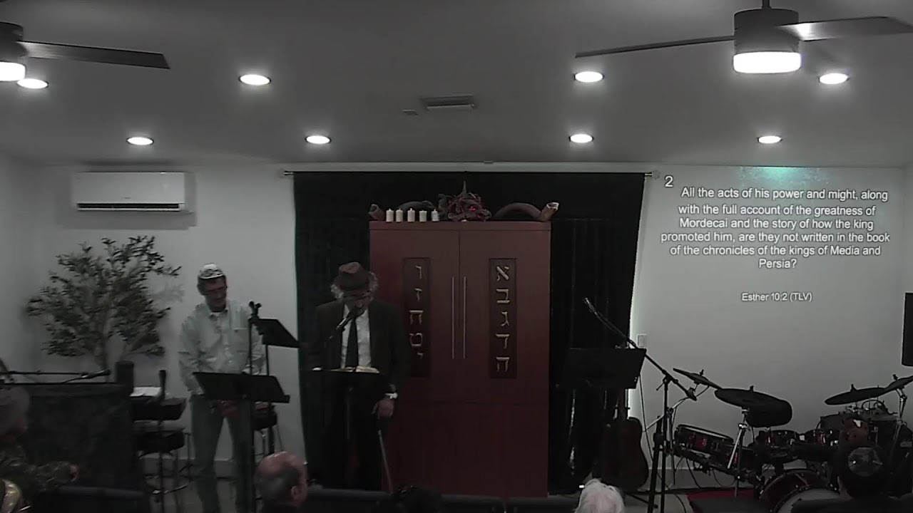 Beth Messiah March 7, 2025, Purim service