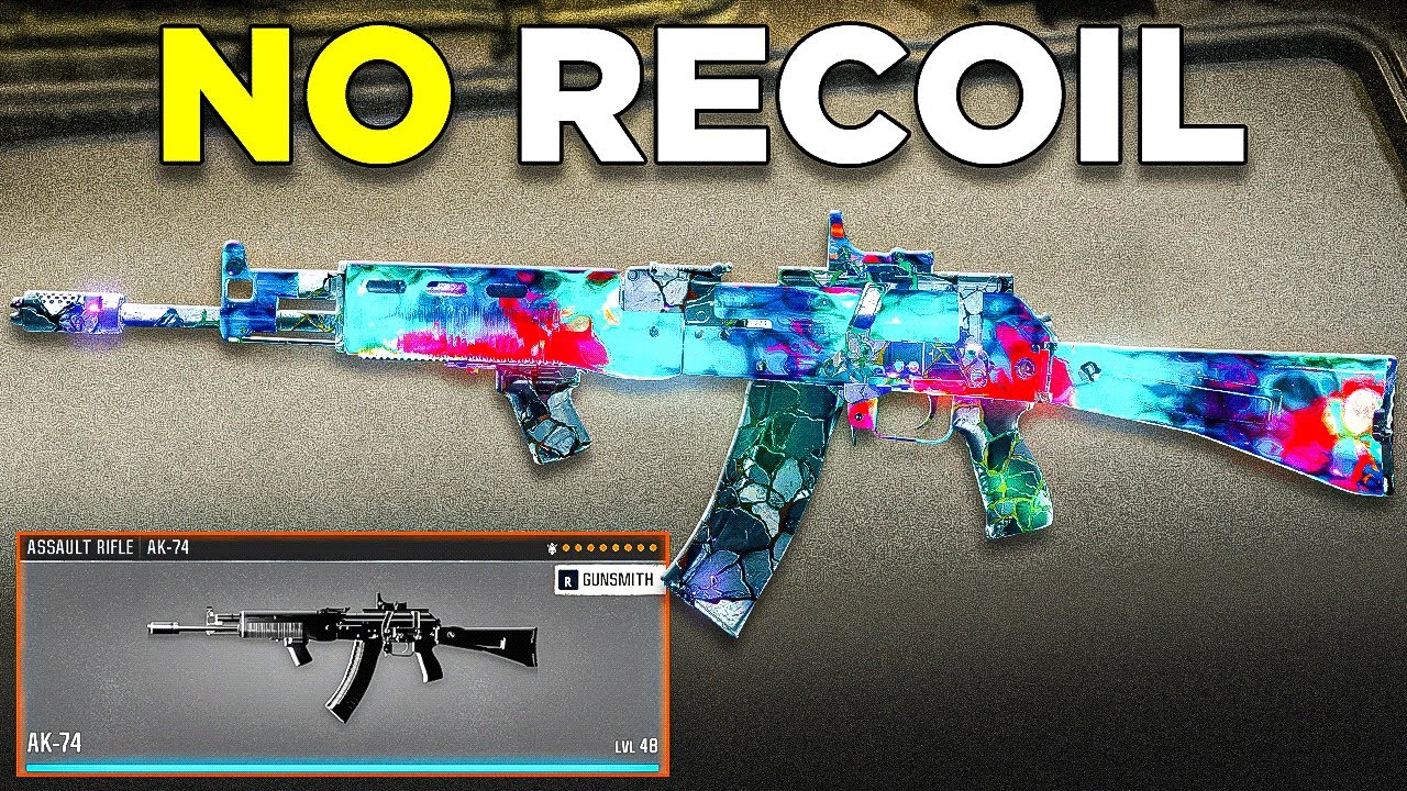 new *NO RECOIL* AK74 CLASS in BLACK OPS 6 UPDATE! 😍 (Best AK74 Class Setup) BO6 / Warzone