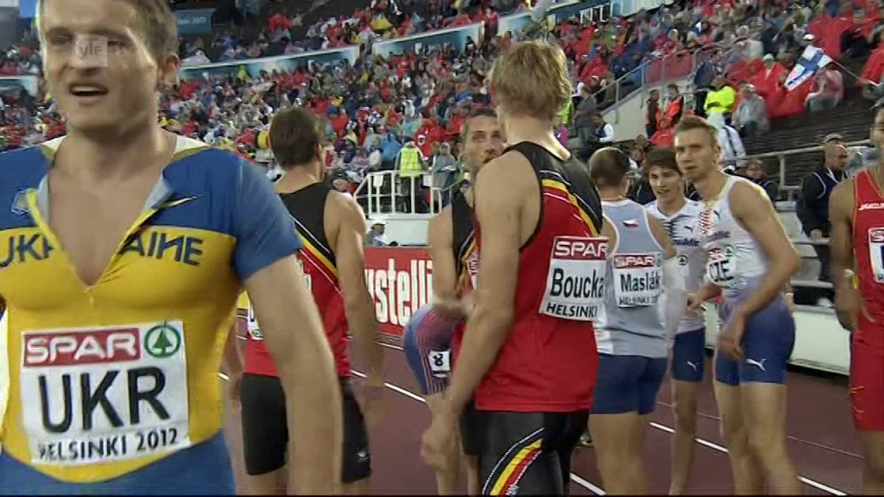 M 4x400m 2. välierä, Yleisurheilun EM-kilpailut 2012 Helsinki