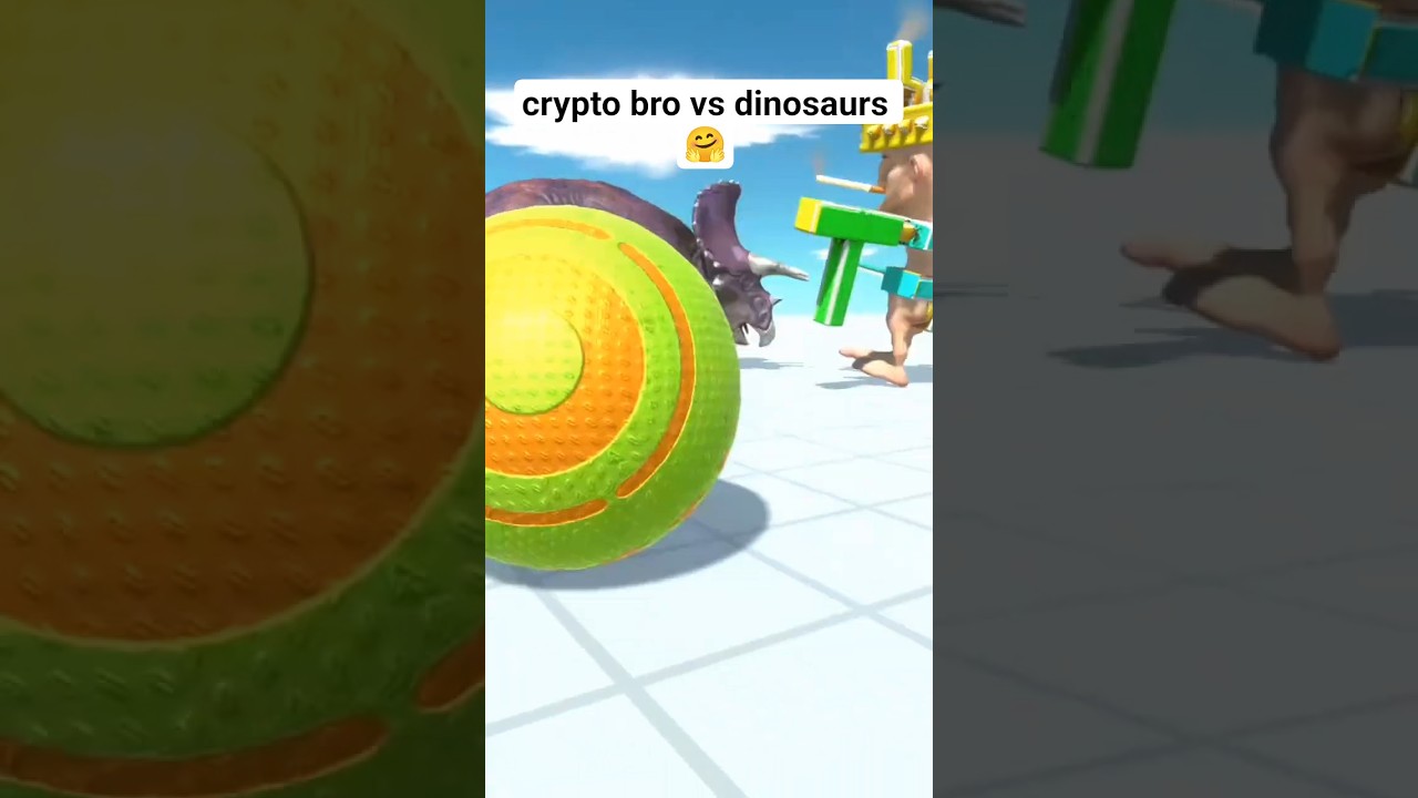 Crypto Bro vs Triceratops – Who Wins?! 😂(Animal Revolt Battle Simulator)