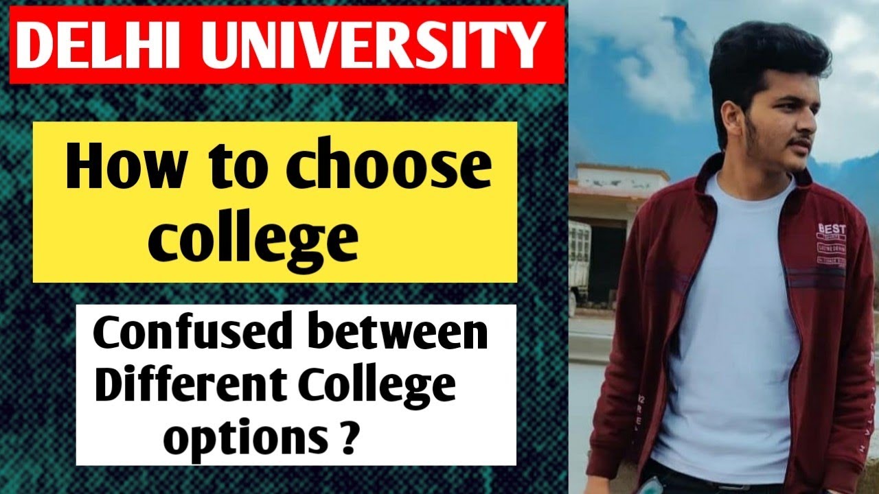 How to select Best Delhi university College || Du cut off 2020