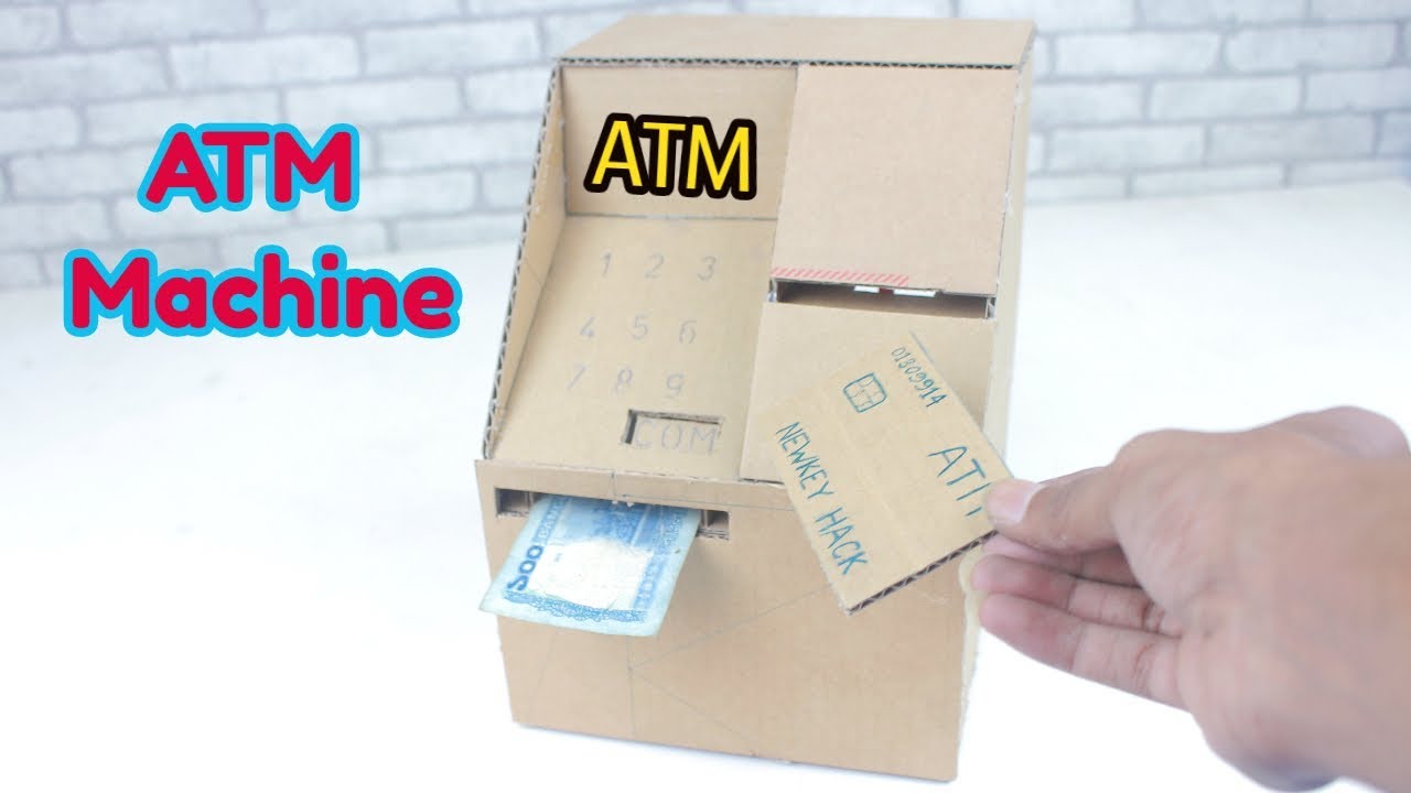 How to Make Personal ATM Machine | DIY ATM Machine