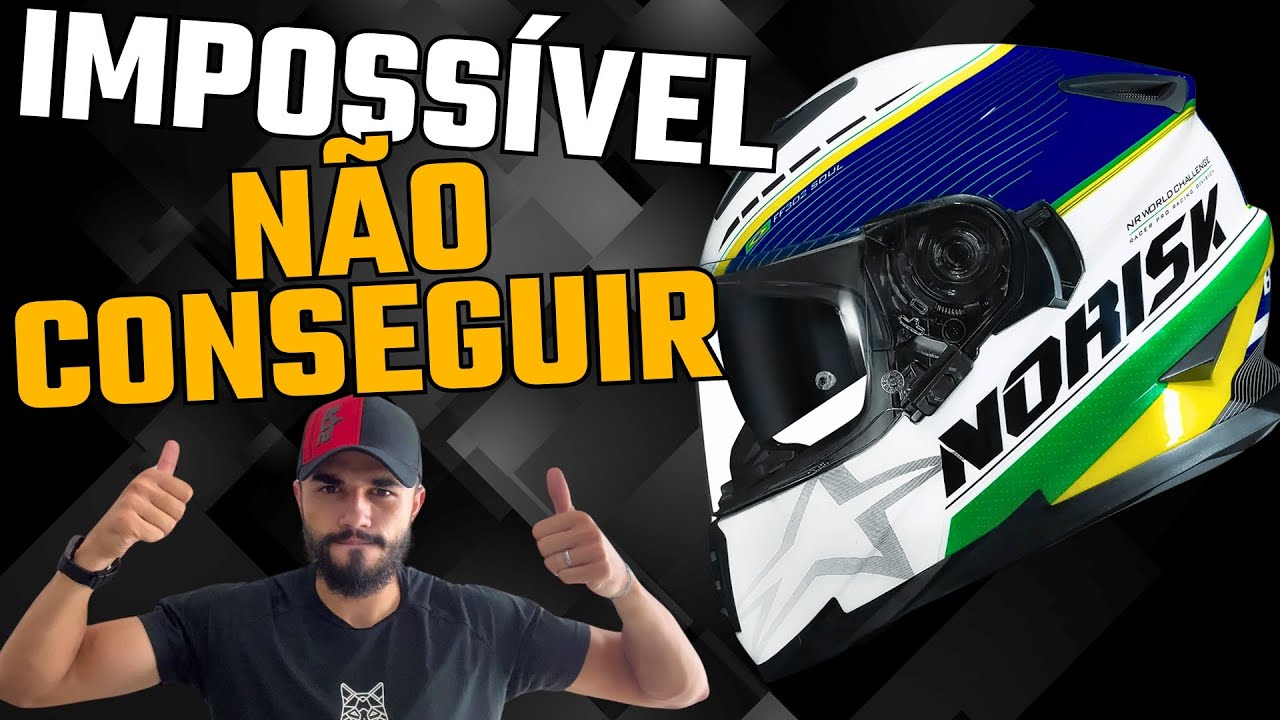 COMO TROCAR VISEIRA DE CAPACETE NORISK