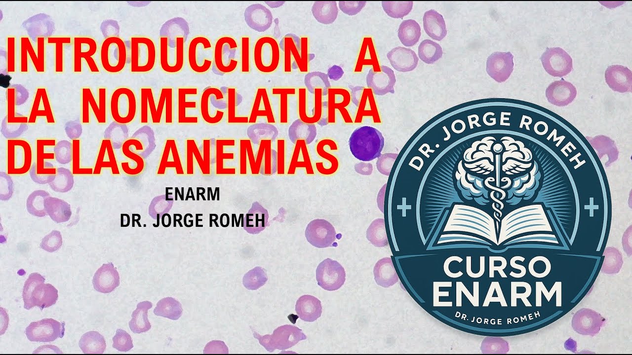 NOMECLATURA DE LAS ANEMIAS / INTRODUCCION A LAS ANEMIAS - ENARM - TODO LO QUE DEBES SABER