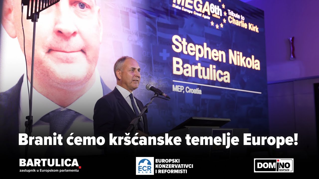 Branit ćemo kršćanske temelje Europe! Tribute to Charlie Kirk - Make Europe Great Again in Dubrovnik