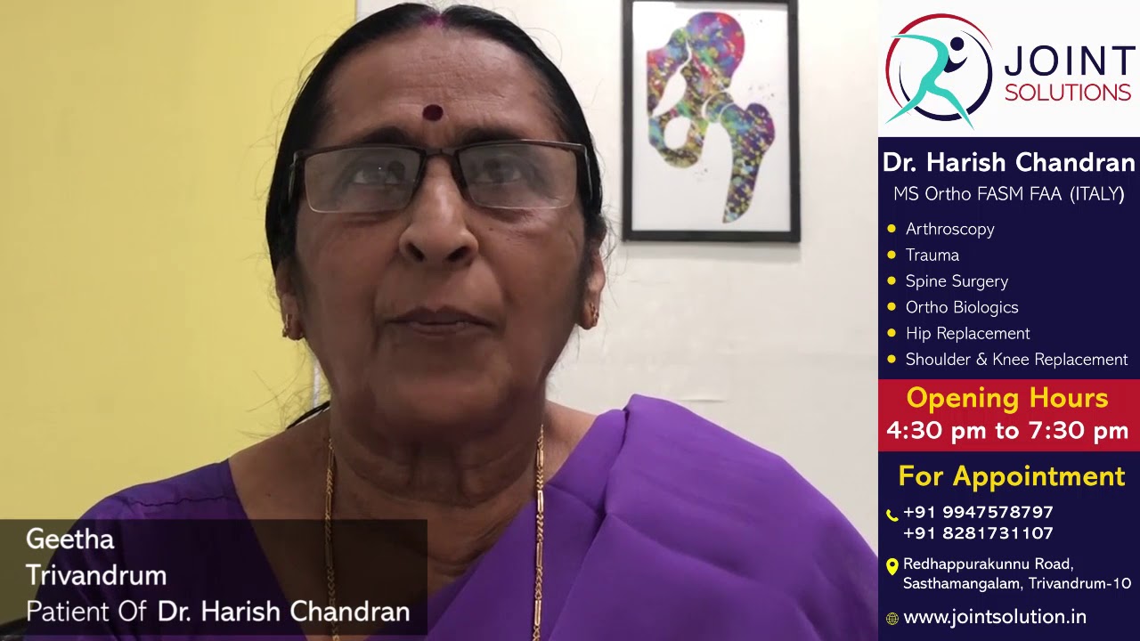 Geetha | Patient of Dr. Harish Chandran