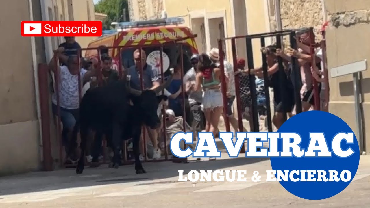 Une bonne matinée à Caveirac 🇫🇷 Fete votive 2025 🎉￼ Ferrade ➡️ Longue ➡️ Encierro 😁