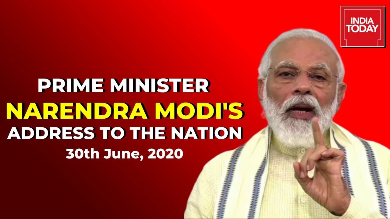 PM Narendra Modi&rsquo;s Address To Nation On Unlock 2.0, India-China Standoff | Watch Full Video