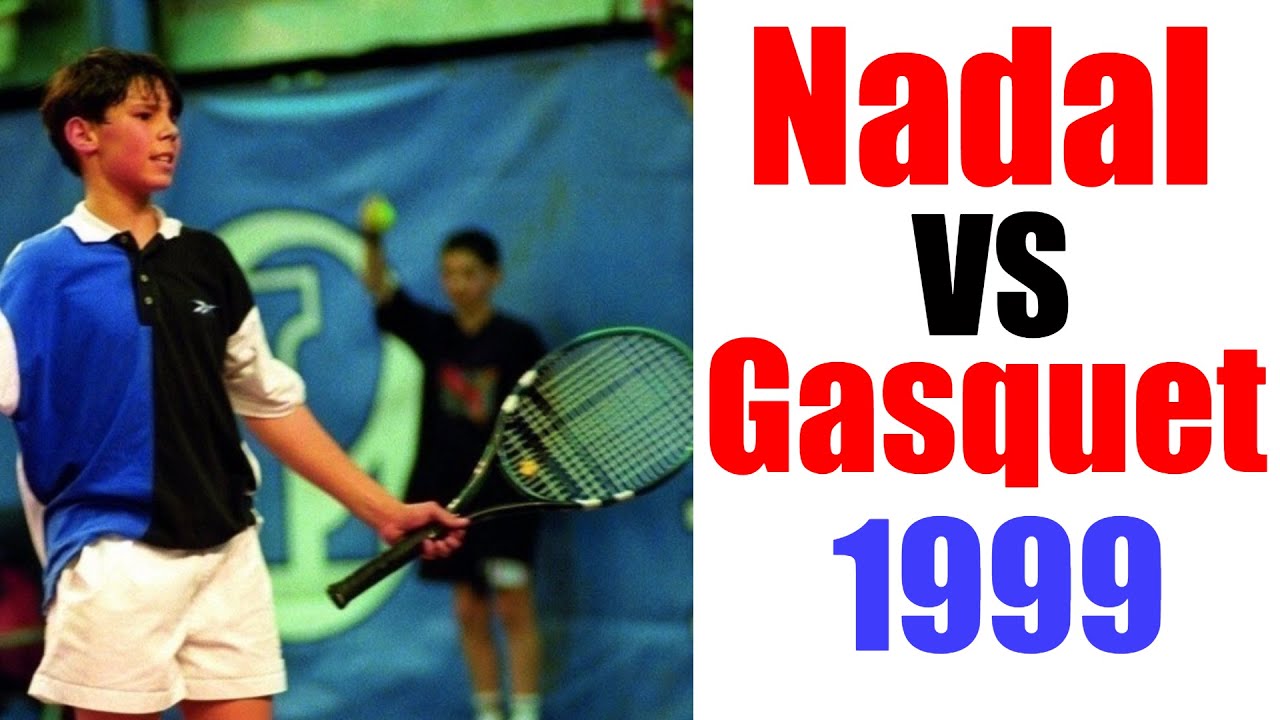Rafael Nadal vs Richard Gasquet At 12 Years Old - Junior Tennis Players