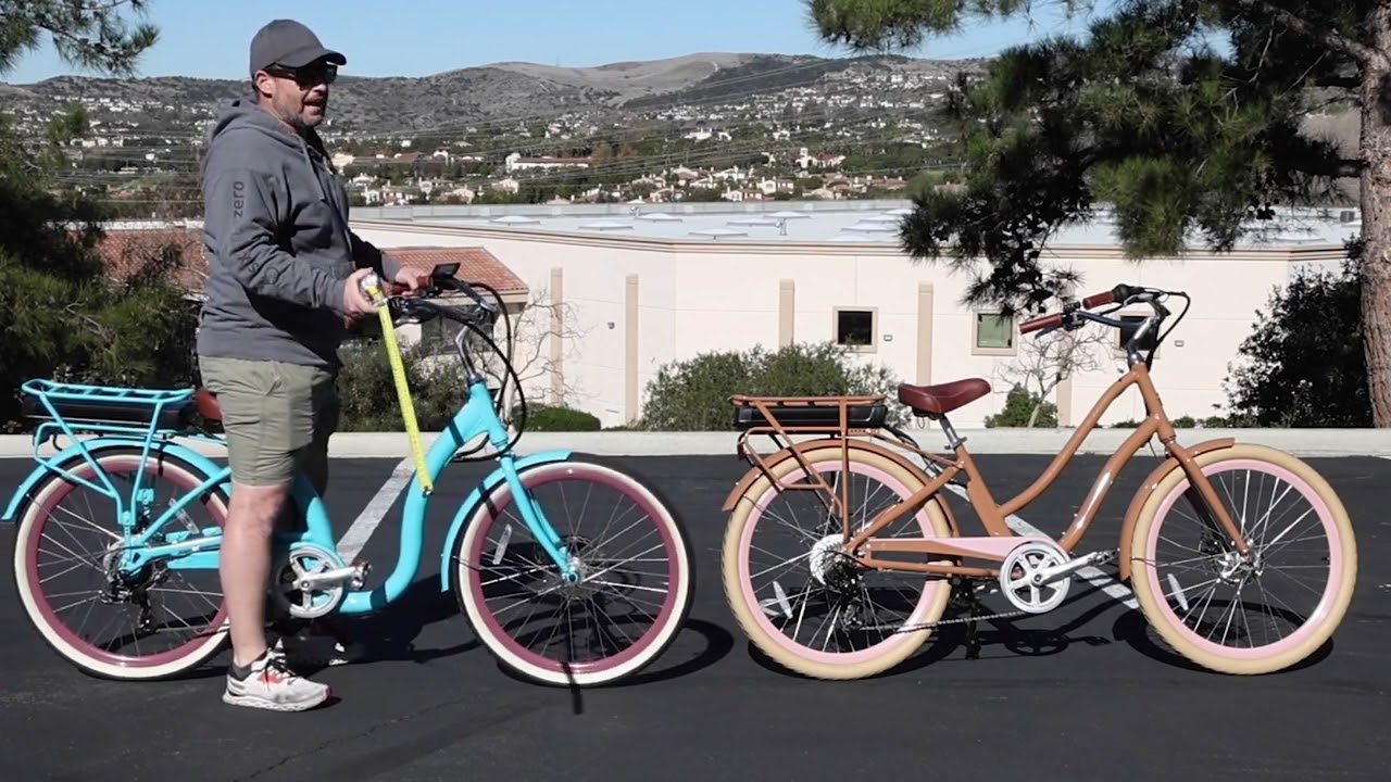 SHORT WOMEN: How to Find the Right Size E Bike?  Electric Bikes for a Short Woman