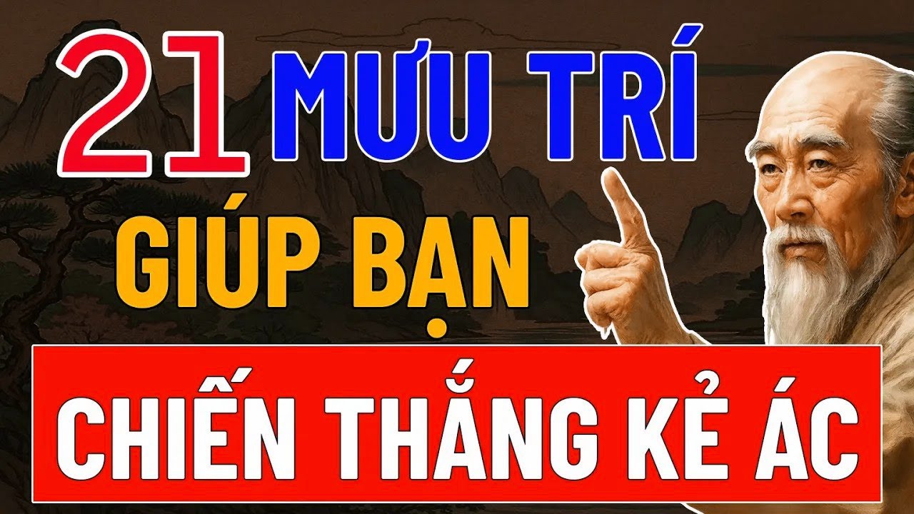 21 Mưu Trí Cổ Nhân Dạy   Bí Quyết Chiến Thắng Kẻ Ác Và Giữ Vững Chính Nghĩa