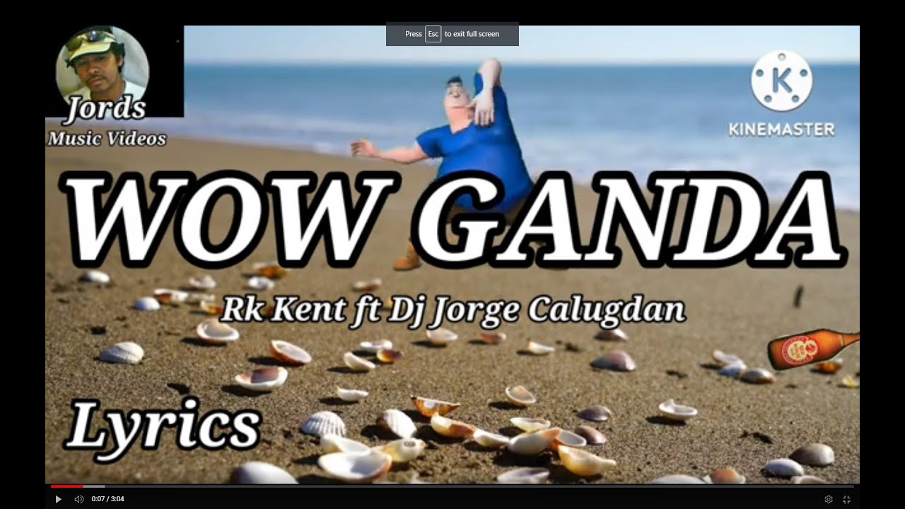 Wow Ganda - Rk Kent ft Dj Jorge Calugdan || Lyrics